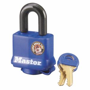 MASTER 312DLH Padlock, 2 Inch Size Vertical Shackle Clearance, 1/2 Inch Height | CT2JAE 6MCP6
