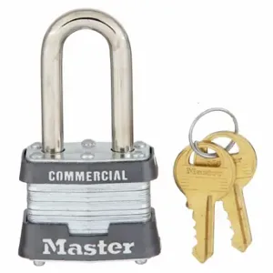 MASTER 3KALF Padlock, 1 1/2 Inch Vertical Shackle Clearance, 5/8 Inch Horizontal Shackle Clearance | CT2HVR 3JYY8