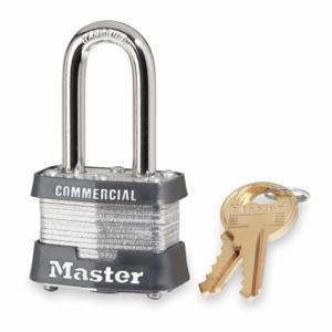 MASTER 3LF Padlock, 1 1/2 Inch Size Vertical Shackle Clearance, 5/8 Inch Height | CT2HVF 3HTZ5
