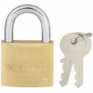 MASTER 4140KA Padlock, 13/16 Inch Vertical Shackle Clearance, 13/16 Inch Horizontal Shackle Clearance | CT2HXA 4YH24