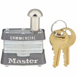 MASTER 443KALE Padlock, 7/8 Inch Vertical Shackle Clearance, 3/8 Inch Shackle Dia | CT2HZV 3HWK4