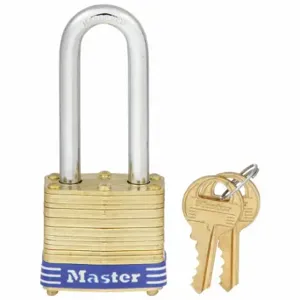 MASTER 4KALH Padlock, 2 Inch Vertical Shackle Clearance, 5/8 Inch Horizontal Shackle Clearance | CT2HYV 3HUD4