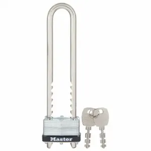 MASTER 517D Padlock, 2 3/4 Inch Vertical Shackle Clearance, 13/16 Inch Height | CR7QDM 3HWJ8