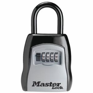MASTER 5400D LOCK Lock Box, Padlock, Combo, 5 Key Capacity, Metal | CT2HPR 4HY62