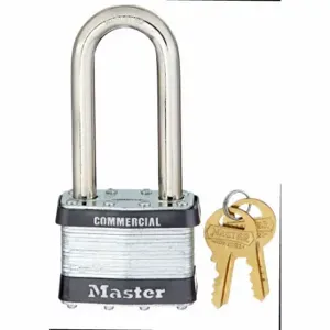 MASTER 5KALJ Padlock, 2 1/2 Inch Vertical Shackle Clearance, 15/16 Inch Horizontal Shackle Clearance | CT2JAR 3JZC8