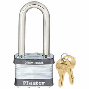 MASTER 5LJ Padlock, 2 1/2 Inch Vertical Shackle Clearance, 15/16 Inch Height | CT2HXQ 3T981