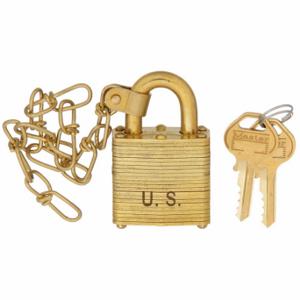 MASTER 6004NSBCUS Padlock, 9/32 Inch Size Vertical Shackle Clearance | CT2HZZ 38W806