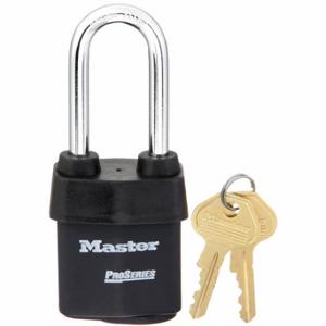 MASTER 6121KALJ-10G013 Padlock, 2 1/2 Inch Vertical Shackle Clearance, 7/8 Inch Horizontal Shackle Clearance | CT2HYL 6T405