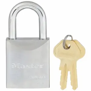 MASTER 7040NKA Padlock, 1 3/16 Inch Vertical Shackle Clearance, 29/32 Inch Horizontal Shackle Clearance | CT2JAQ 4EZJ5