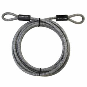 MASTER 72DPF Security Cables, 180 Inch Cable Length, 3/8 Inch Cable Dia, Steel, Vinyl | CT2JDG 38W815