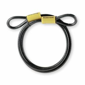 MASTER 78DPF Security Cables, 72 Inch Cable Length, 3/8 Inch Cable Dia, Steel, Vinyl, Weather Resistant | CT2JDH 6JD72