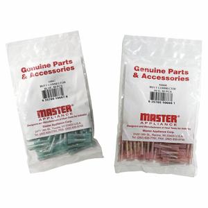 MASTER APPLIANCE 10669 Red Stud, 0.250 Female, 18 to 20 AWG, 50Pk | CJ3CZR 25WC70