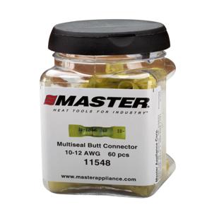 MASTER APPLIANCE 11548 Butt Splice Connector Jar, Lead Free, 10-12 AWG, Pack of 60 | CH9KTT