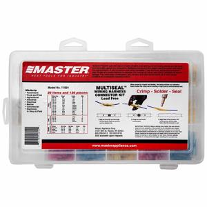MASTER APPLIANCE 11824 Wire Splice Connector Kit, Pack of 120 | CH9KTP