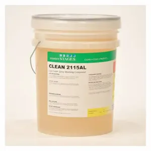 MASTER CLEAN2115AL/5 Direct-Application Cutting Lubricants, 5 Gal Container Size, Liquid, Pail | CT2HCJ 425L27