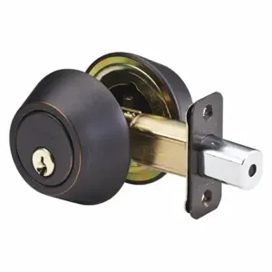 MASTER DS0712PKA4S Lock Deadbolt, 3, Aged Bronze, Alike Inch Sets Of 4 | CT2HRZ 492W97