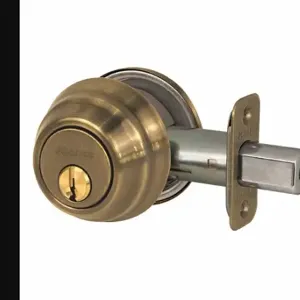 MASTER DSH0605KA4WK Lock Deadbolt, 1, Antique Brass, Weslock Wk1, Alike Inch Sets Of 4 | CT2HUL 492W78