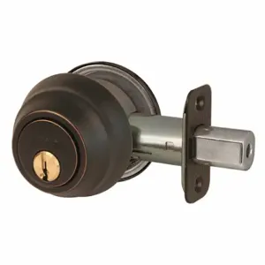 MASTER DSH0612PKA Lock Deadbolt, 1, Aged Bronze, Weslock Wk1, Alike | CT2HQZ 492V34