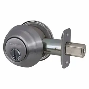 MASTER DSH0615KAS Lock Deadbolt, 1, Satin Nickel, Alike | CT2HRN 492V41