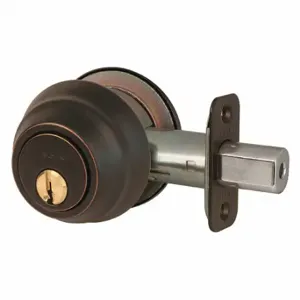 MASTER DSH0712PKA4 Lock Deadbolt, 1, Aged Bronze, Kwikset Kw1, Alike Inch Sets Of 4 | CT2HQX 492W85