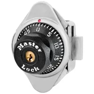 MASTER LOCK 1631 Combination 3 Digit Lock For Lift Handle Locker, 48mm Wide, Silver | CM7UFC