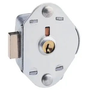 MASTER LOCK 1710KA Deadbolt Built in Key Lock, 51mm Wide, Keyed Alike, Silver | CM7UFH