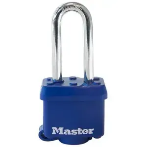 MASTER LOCK 312KALH Laminated Steel Pin Tumbler Padlock, 40mm Wide, 51mm Tall Shackle, 4 Pin, Keyed Alike | CM7UCP