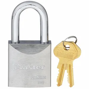 MASTER LOCK 7050 Solid Steel Padlock, 51mm Wide, 38mm Tall Shackle, 5 Pin, Keyed Different | CM7TZB