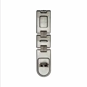 MASTER LOCK 722DPFHCWWG Double Hinge Hasp, 7 3/4 Inch Hasp Length, 11/16 Inch Hasp Width, 7 3/4 Inch Hasp Height | CN2TMR 722 / 4FG19