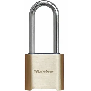 MASTER LOCK 975DLHCOM Combination Padlock, Resettable Bottom-Dial Location, 2 Inch Shackle Height | CD3HMB 33RL41