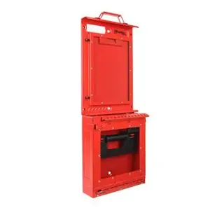 MASTER LOCK S3500 Permit Control Station, Red | CM7TWA