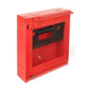 MASTER LOCK S3502 Wall Mounted Group Lock Box, Red | CM7TWC