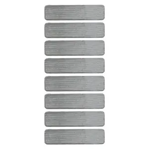 MASTER MAGNETICS 07001 Block Magnet, 0.875 Inch Length, 0.187 Inch Width, Ceramic, Pack of 8 | CJ6MVC