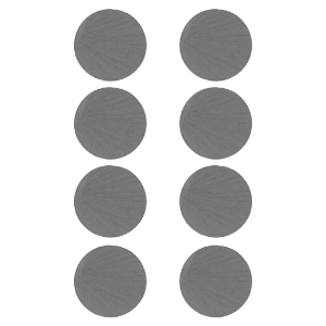 MASTER MAGNETICS 07003 Scheibenmagnet, 0.75 Zoll Durchmesser, 0.187 Zoll Dicke, Keramik, 8er-Pack | CJ6MUU