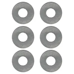 MASTER MAGNETICS 07005 Ring Magnet, 0.690 Inch Outer Dia., 0.29 Inch Inner Dia., Ceramic, Pack of 6 | CJ6MUK