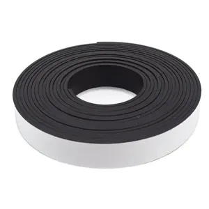 MASTER MAGNETICS 07012 Magnetic Strip With Adhesive, 0.50 Inch Width, 10 ft. Length, 0.060 Inch Thickness | CJ6NAW