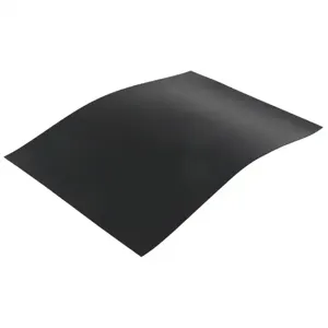 MASTER MAGNETICS 07025 Magnetic Sheet, 8.0 Inch Length, 5.0 Inch Width, Black Vinyl | CJ6NAB