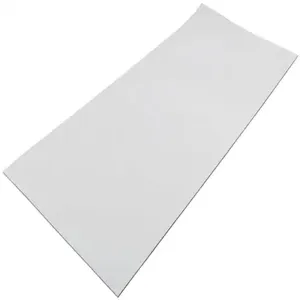 MASTER MAGNETICS 07060 Magnetic Sheet, 24 Inch Width, 48 Inch Length, White Vinyl | CJ6NAD