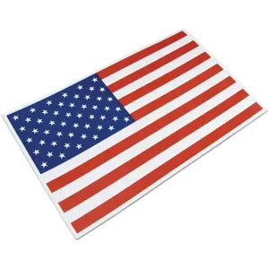 MASTER MAGNETICS 07062 Magnetic U.S.A. Flag, 5.0 Inch Width, 8.0 Inch Length | CJ6MVQ