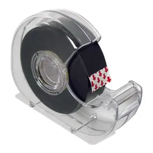 MASTER MAGNETICS 07076 Magnetic Tape With Dispenser, 0.75 Inch Width, 312 Length, 1 Roll | CJ6NCX