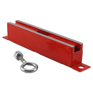 MASTER MAGNETICS 07202 Latch Magnet, Red, 100 lbs. Pull Rating | CJ6MTM