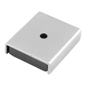 MASTER MAGNETICS 07220 Latch Magnet Channel Assembly, 1.0 Inch Length, 0.875 Inch Width, Ceramic | CJ6MTN