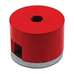 MASTER MAGNETICS 07260 Button Magnet, 6 lbs. Pull Rating | CJ6MVH