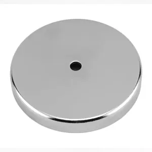 MASTER MAGNETICS 07515 Round Base Magnet, 1.21 Inch Dia., 0.175 Inch Thickness, Pack of 2 | CJ6MWM