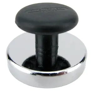 MASTER MAGNETICS 07516 Round Base Magnet With Knob, 1.50 Inch Dia., Ceramic | CJ6MWN