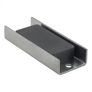 MASTER MAGNETICS 07575 Latch Magnet Channel Assembly, 2.75 Inch Length, 1.0 Inch Width | CJ6MTU