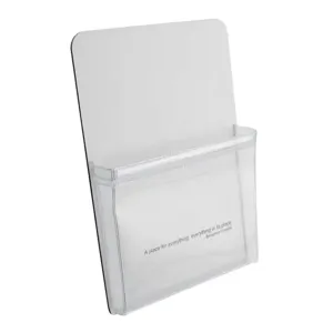 MASTER MAGNETICS 08141 Magnetic Pouch, 6.50 Inch Height x 4.75 Inch Width Paper Size | CJ6MYE