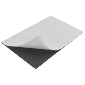 MASTER MAGNETICS 08504 Magnetic Sheet With Adhesive, 12 Inch Width, 24 Inch Length | CJ6NAG