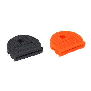 MASTER MAGNETICS 50650 Magnetic Key Cap, Red and Black, Pack of 2 | CJ6MTF