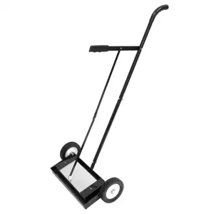 MASTER MAGNETICS MFSM14RX Magnetic Floor Sweeper With Release, 14 Inch Sweeping Width | CJ6NBL